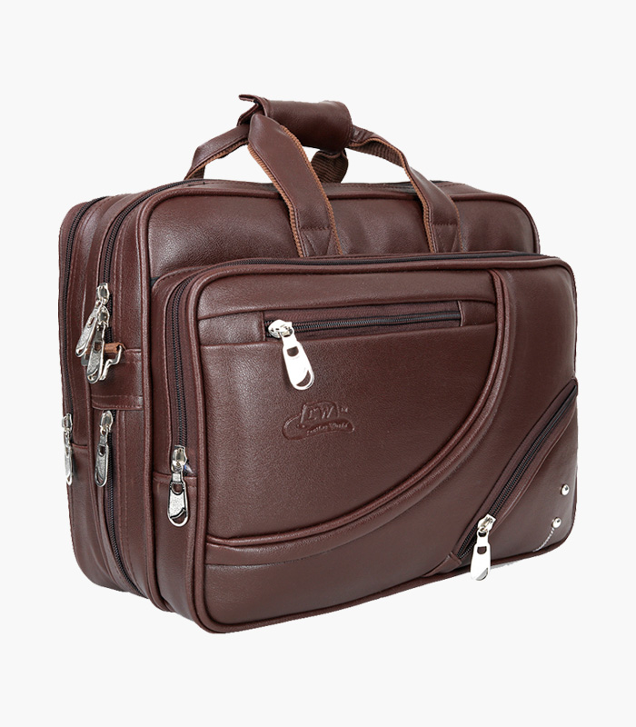 Unisex-Brown-Solid-Laptop-Bag-3.jpg