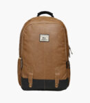 Tan Solid Laptop Backpack