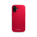 Red Enamel Bumper MagSafe iPhone 17 Case
