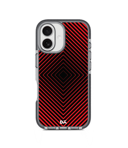 Rhombus Red Stride 2.0 MagSafe Case Cover For iPhone 17
