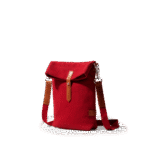 Crimson Red Scout Crossbody Bag