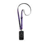 Purple Strobe Lanyards