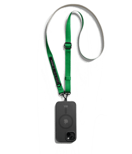 Green Crossbody Utility Phone Lanyard - Strap
