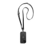 Black Crossbody Phone Lanyard - Strap