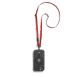 Red Leatherite Crossbody Phone Lanyard - Strap