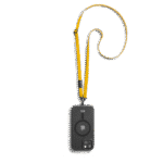 Yellow Leatherite Crossbody Phone Lanyard - Strap