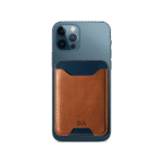 Cider Brown CardSafe Leather Phone Wallet