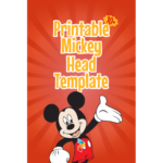 Mickey Head Template