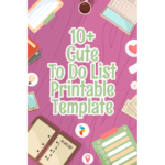 Cute To Do List Template