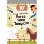 Horse Face Template