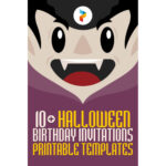 Halloween Birthday Invitations Templates
