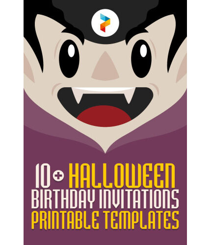 Halloween Birthday Invitations Templates