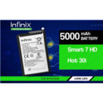 Infinix Mobile Battery For BL 49NX Infinix Hot 30i ( X669C ) / Smart 7 HD( X6516 ) - 5000 mAh